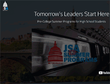 Tablet Screenshot of jsasummer.org